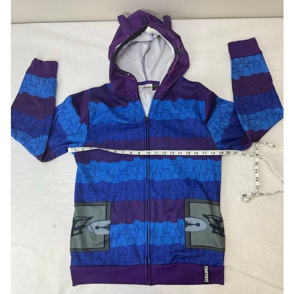 Fortnite Loot Llama Pinata Full Zip Hoodie Sweatshirt Bobcat Size XL - Picture 3 of 9